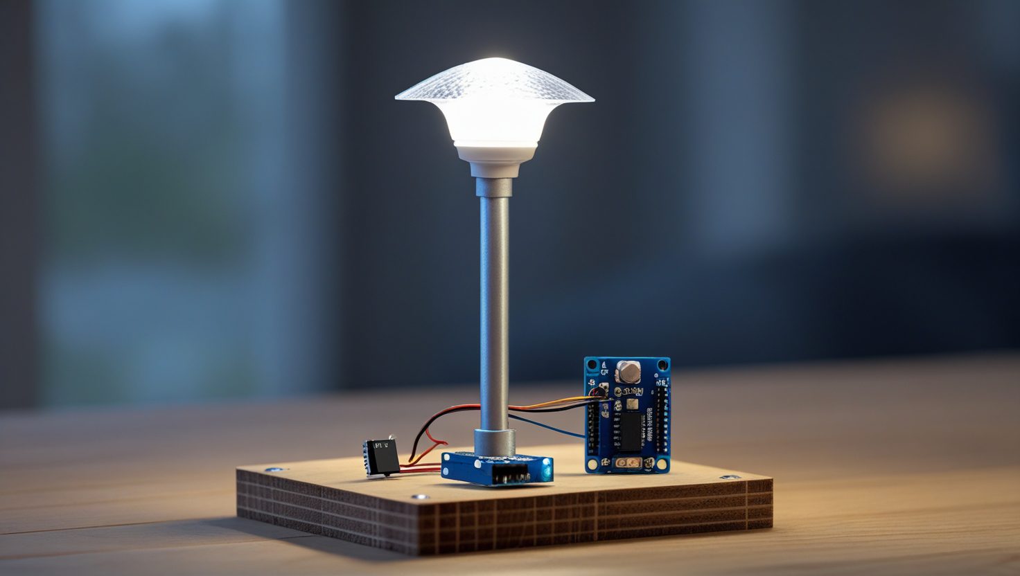 Completed smart LED street light 2