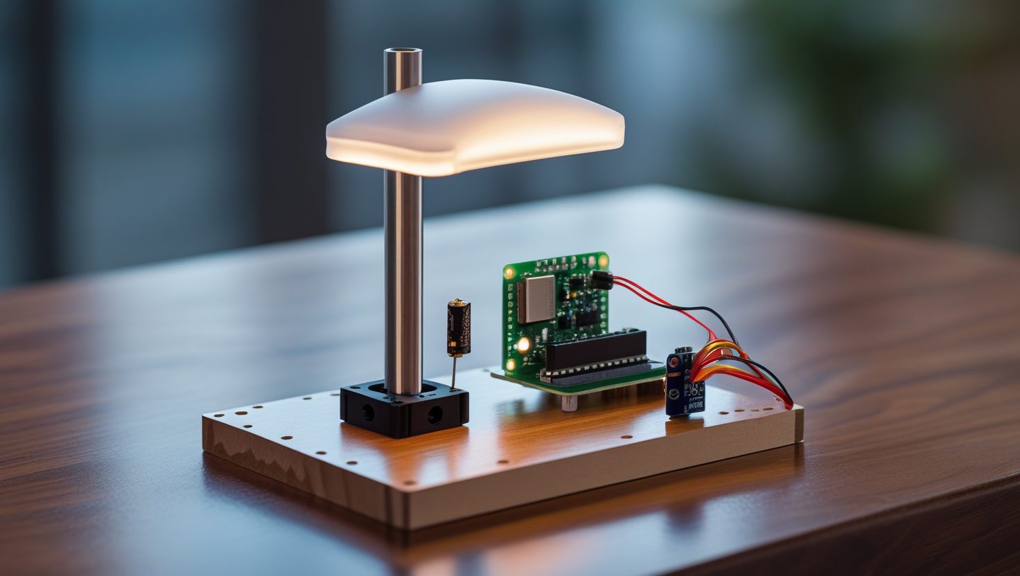 Completed smart LED street light 1