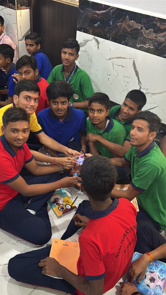 Students building a circuit together