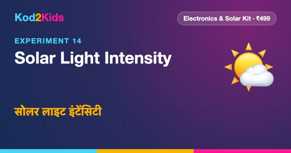 Solar Light Intensity