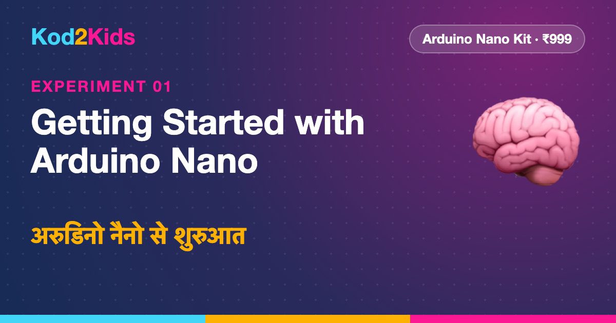 Getting Started with Arduino Nano